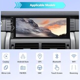 Autoradio Android 13 1-DIN 2GB/64GB met 6.86-inch scherm | CarPlay Android Auto Bluetooth USB Wi-Fi FM/RDS
