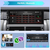 Autoradio Android 13 1-DIN 2GB/64GB met 6.86-inch scherm | CarPlay Android Auto Bluetooth USB Wi-Fi FM/RDS