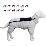 Hondenjas Warm Waterdicht Winddicht Reflecterend met 4 Poten Bedekt voor Kleine, Middelgrote & Grote Honden Gebroken Wit XL