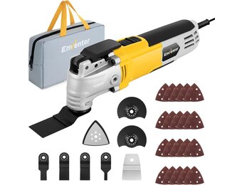 Oscillerende Multitool 300W - Zaag, Schuur & Schraap - 34% Korting