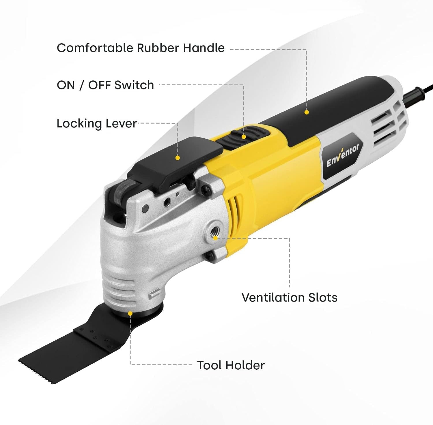Oscillerende Multitool 300W - Zaag, Schuur & Schraap - 34% Korting