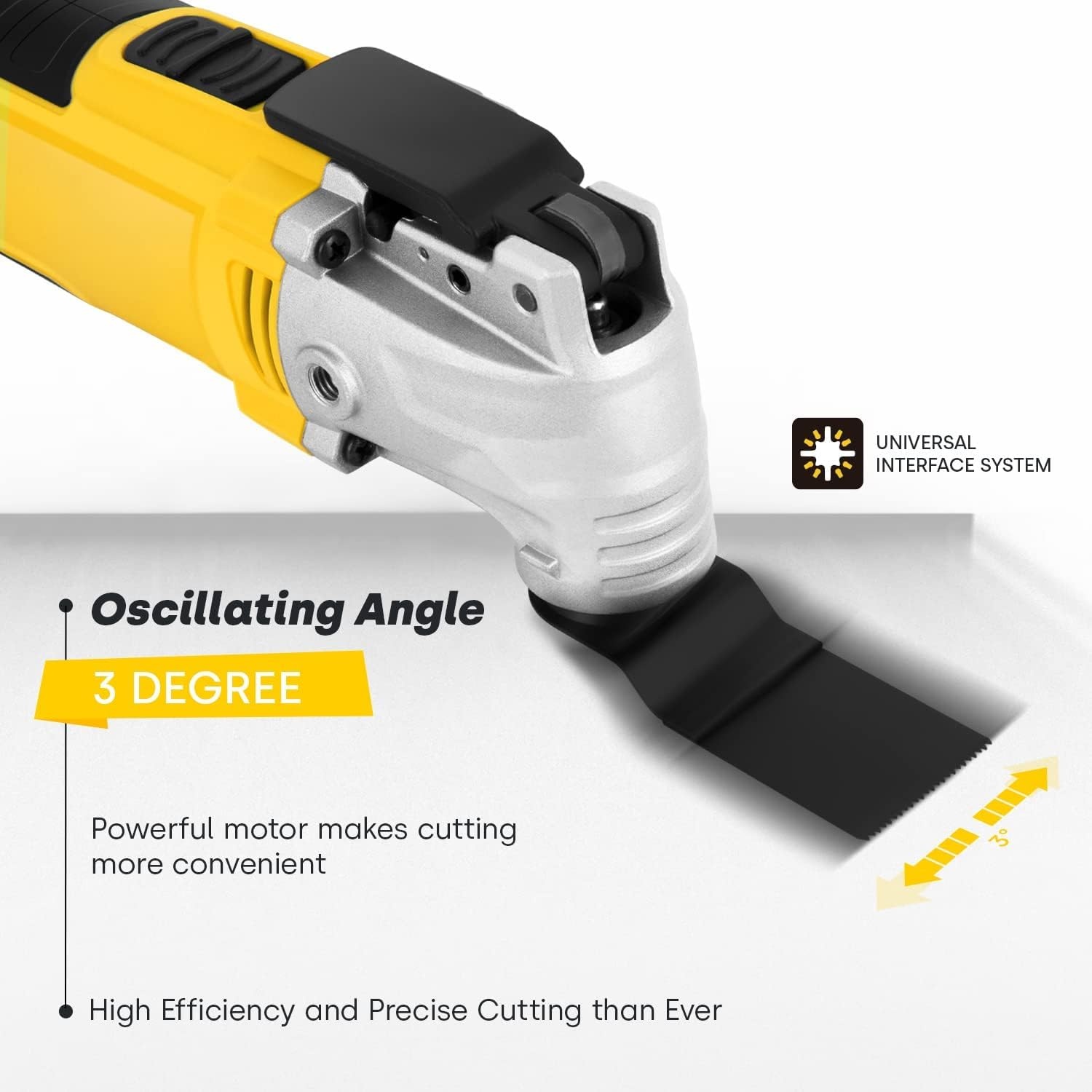 Oscillerende Multitool 300W - Zaag, Schuur & Schraap - 34% Korting