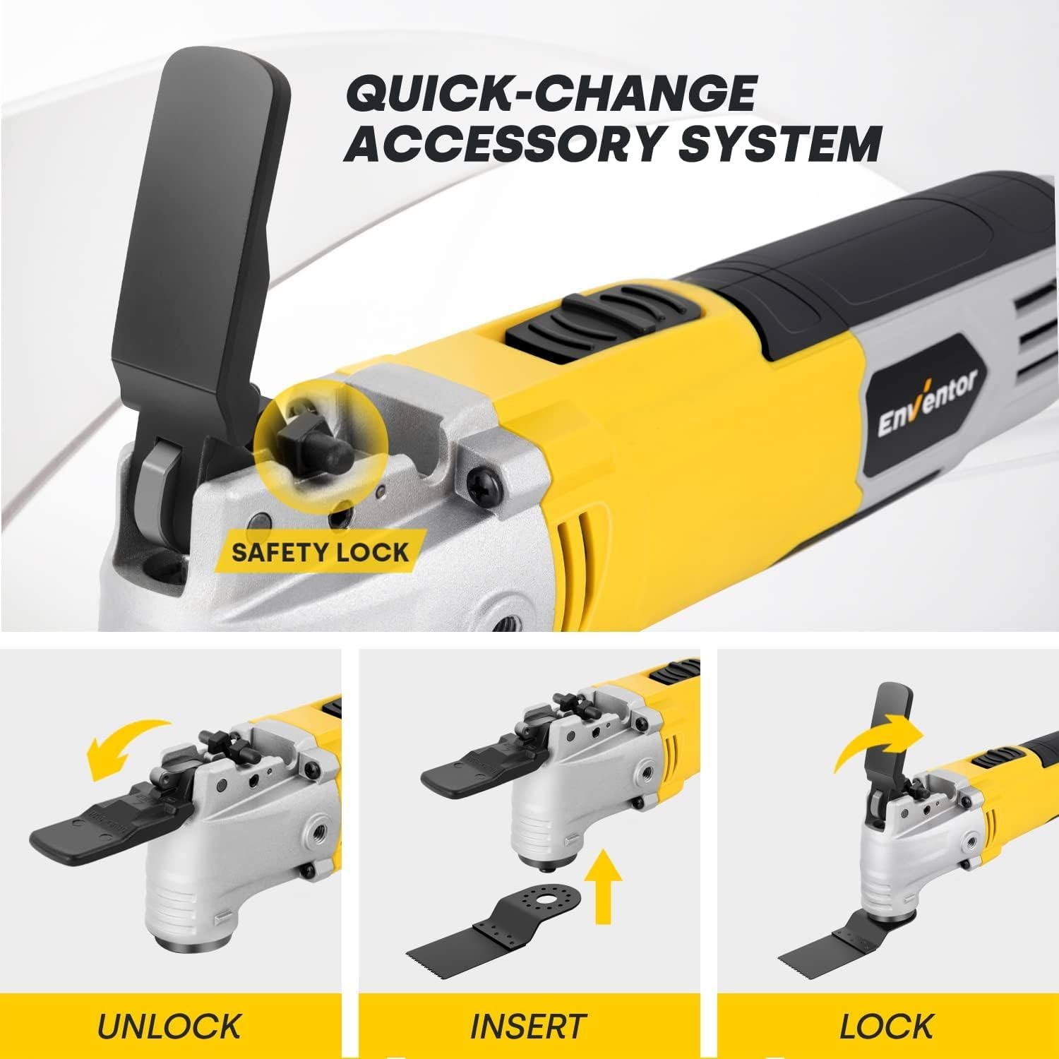 Oscillerende Multitool 300W - Zaag, Schuur & Schraap - 34% Korting