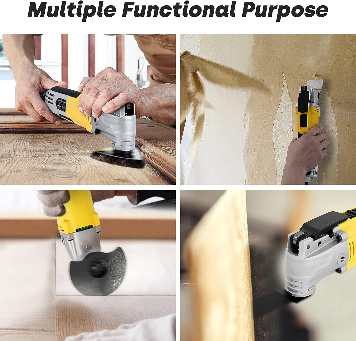 Oscillerende Multitool 300W - Zaag, Schuur & Schraap - 34% Korting