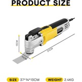 Oscillerende Multitool 300W - Zaag, Schuur & Schraap - 34% Korting