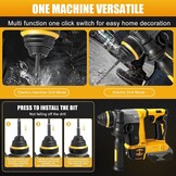 Combihamer 2-in-1 20V (DEWALT accu compatibel) - 34% Korting