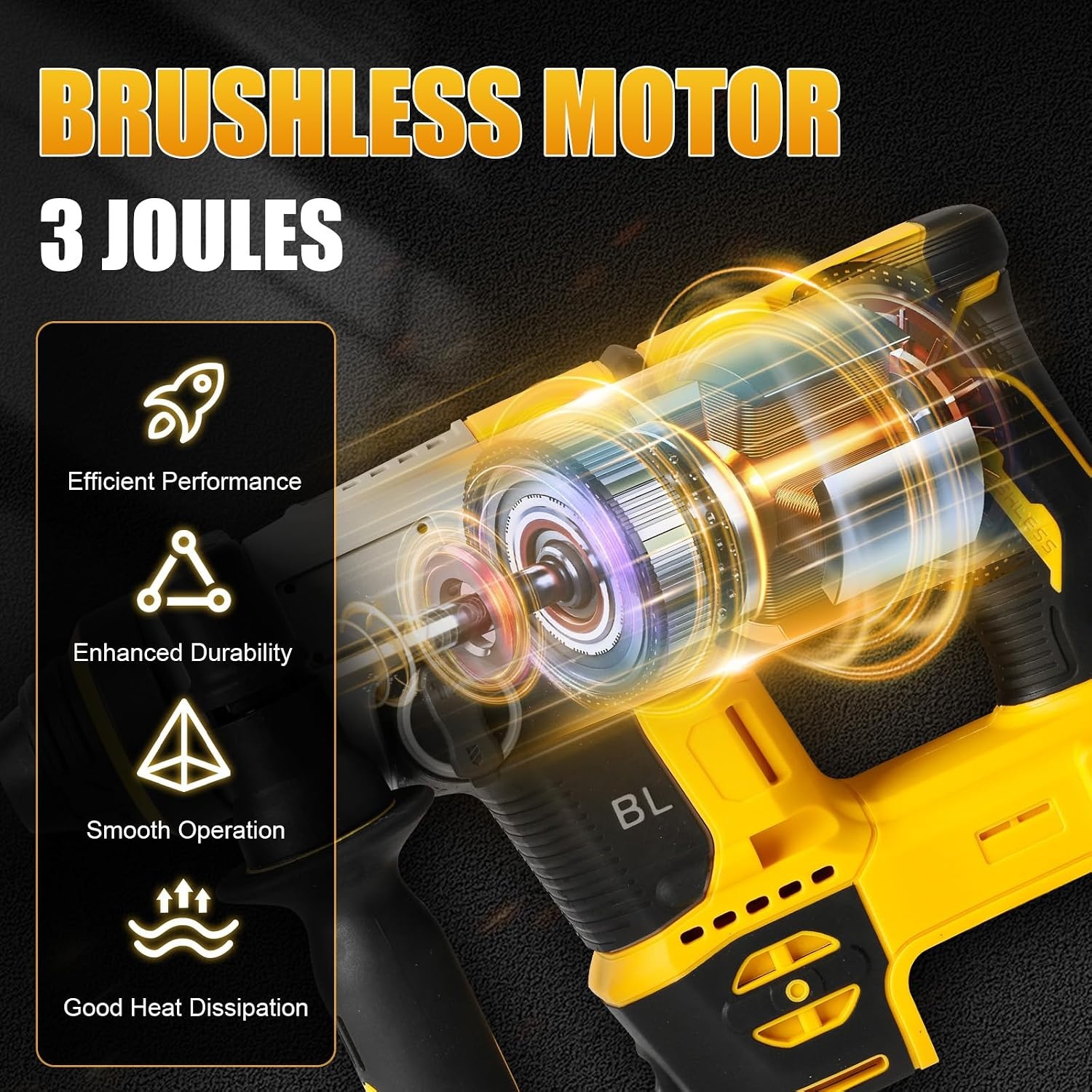 Combihamer 2-in-1 20V (DEWALT accu compatibel) - 34% Korting