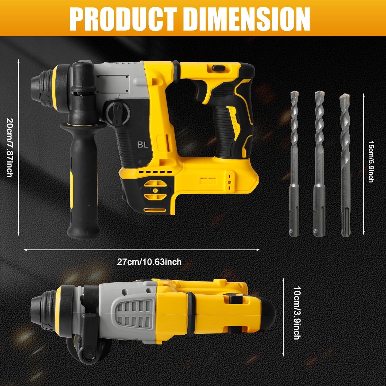 Combihamer 2-in-1 20V (DEWALT accu compatibel) - 34% Korting