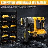 Combihamer 2-in-1 20V (DEWALT accu compatibel) - 34% Korting