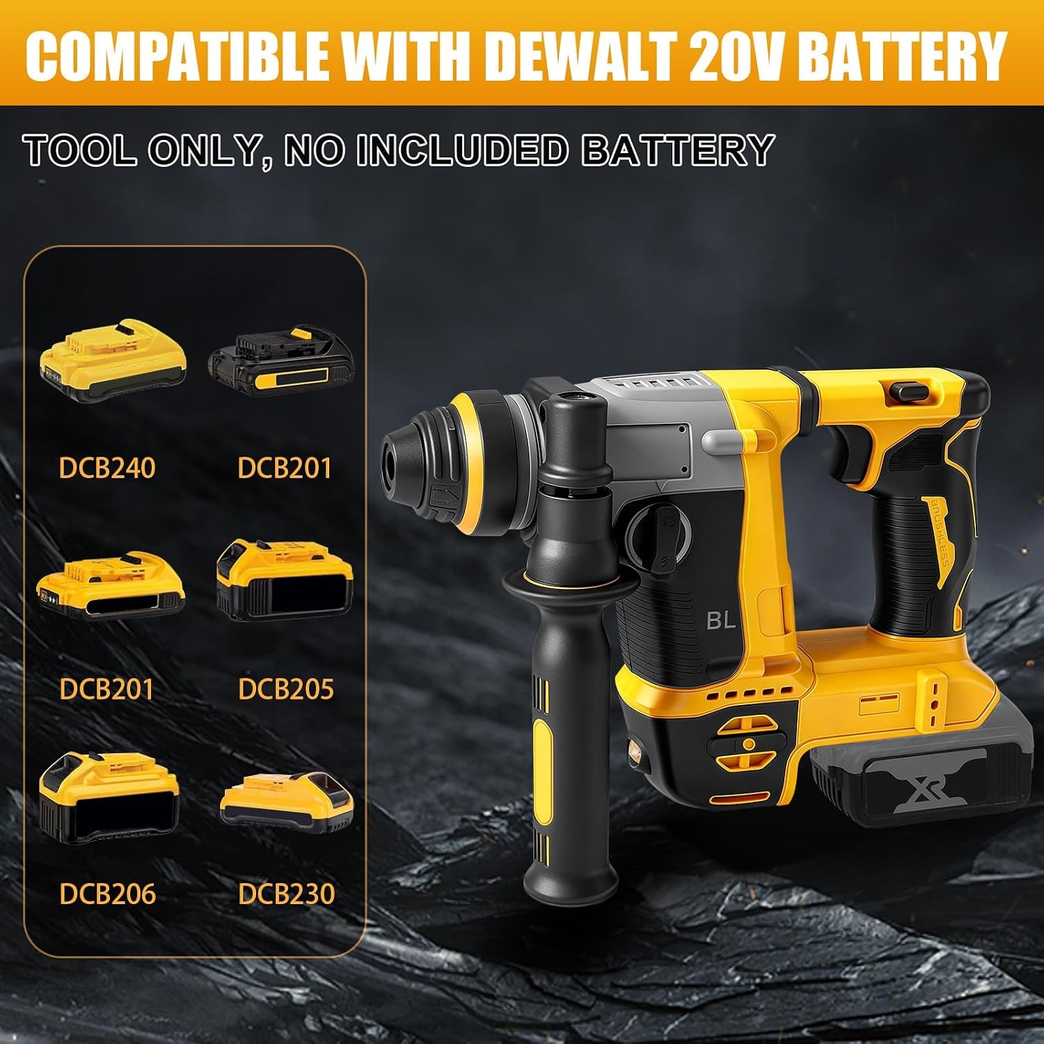 Combihamer 2-in-1 20V (DEWALT accu compatibel) - 34% Korting