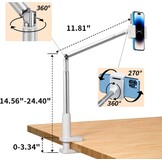 Overhead Telefoonhouder met Ringlicht - 34% Korting!