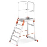 Bordestrap - 5 treden + platform - werkhoogte 3,29 m