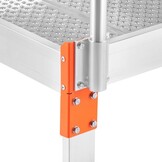 Bordestrap - 5 treden + platform - werkhoogte 3,29 m