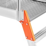Bordestrap - 5 treden + platform - werkhoogte 3,29 m