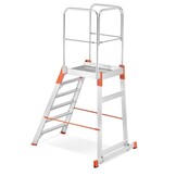 Bordestrap - 5 treden + platform - werkhoogte 3,29 m