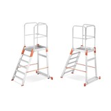 Bordestrap - 5 treden + platform - werkhoogte 3,29 m