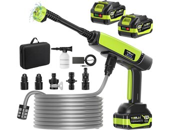 Accu Hogedrukreiniger 70 bar - Auto, Tuin & Fiets - 34% Korting