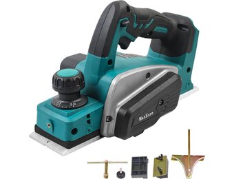Draadloze Accu Schaafmachine (Makita 18V) | 82mm Breed | 34% Korting