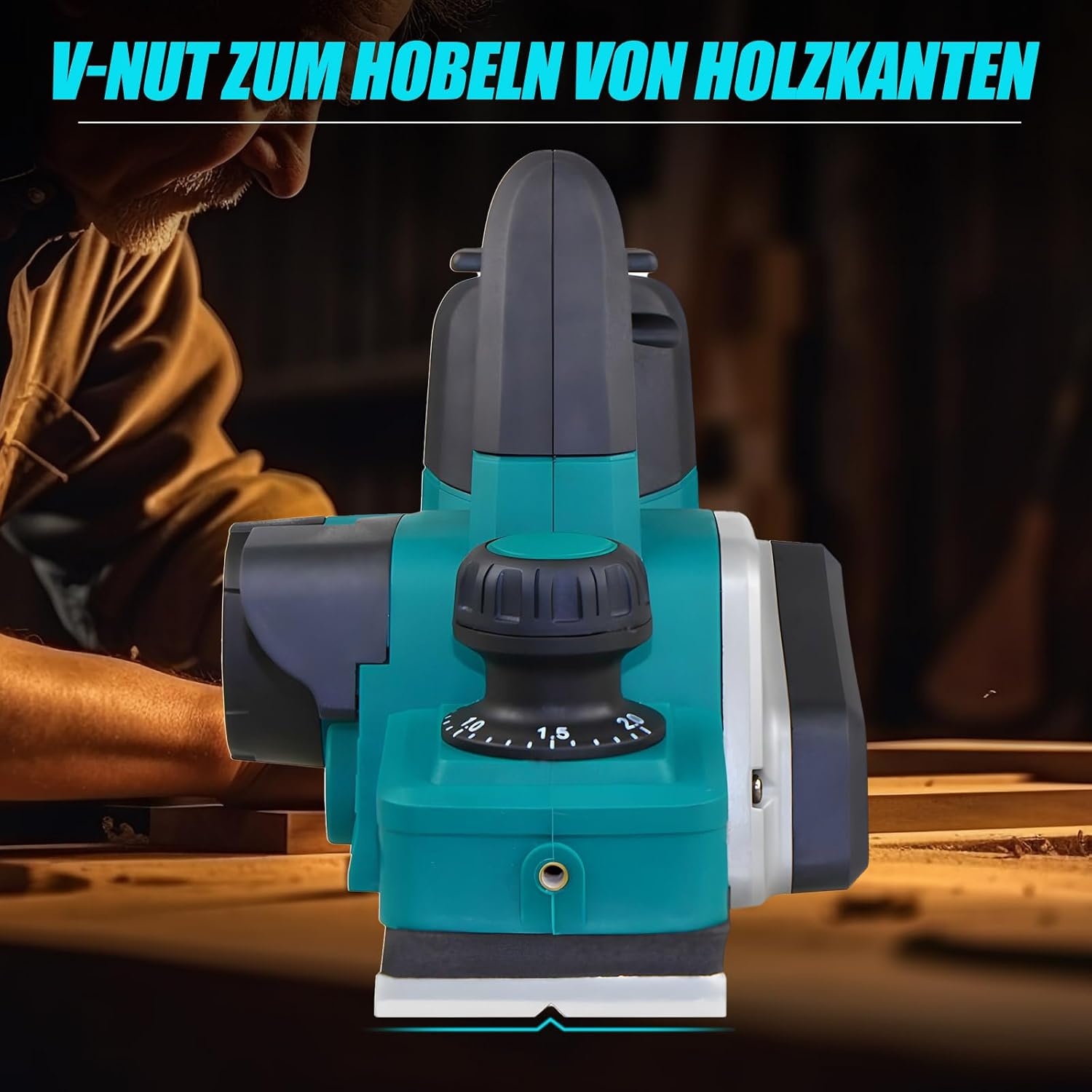 Draadloze Accu Schaafmachine (Makita 18V) | 82mm Breed | 34% Korting