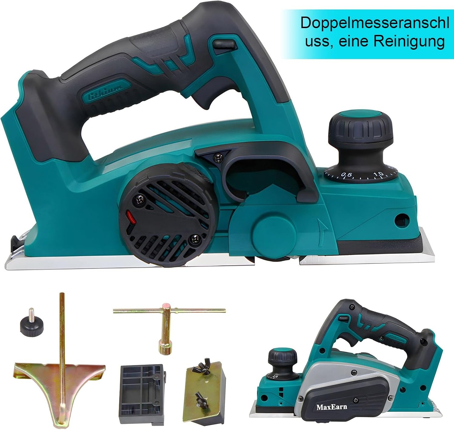 Draadloze Accu Schaafmachine (Makita 18V) | 82mm Breed | 34% Korting