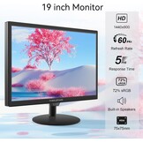 19" LED Monitor HD+ (1440x900) met diverse aansluitingen, 59% Korting