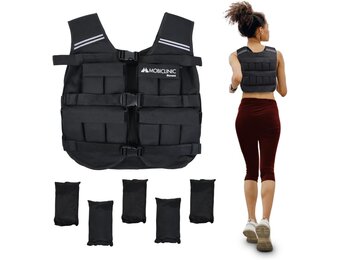 Verzwaarde Trainingsvest - 20 kg - Verstelbaar met Korting