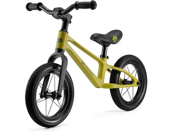 Kinderkraft ETER Loopfiets Kinderen 35 kg - Gele Staal Frame