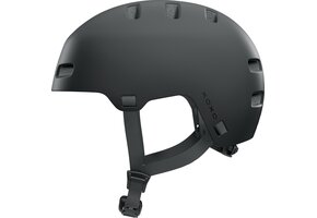 Stadshelm Fluweelzwart S | Fiets, Skateboard, Scooter | Wasbaar | 51% Korting