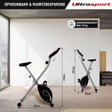 Opvouwbare Hometrainer Ultrasport F-Bike Pro - 35% Korting