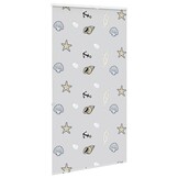 vidaXL Doucherolgordijn met cassette 140x240 cm stofbreedte 136 cm