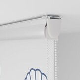 vidaXL Doucherolgordijn met cassette 140x240 cm stofbreedte 136 cm