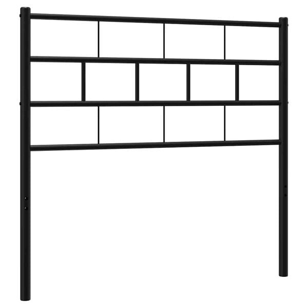 vidaXL Hoofdbord Metaal Zwart 107 cm - 55% Korting