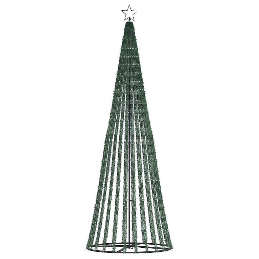 VidaXL LED Kerstboom Koud Wit 247cm - 66% Korting!