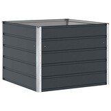 vidaXL Plantenbak Antraciet 100 x 100 x 75 cm Staal