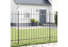 vidaXL Tuinhek WOERDEN 170x165 cm Grijs - Gepoedercoat Staal (51% Korting)