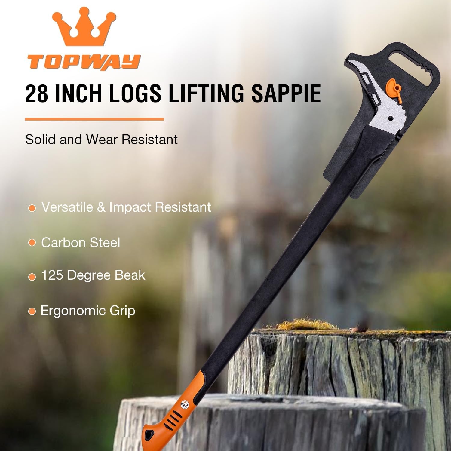 Sappie 28 inch voor Boomstammen & Brandhout - 63% Korting!