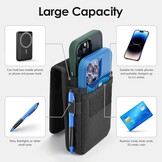 Dubbele Telefoon Heuptas (27% Korting) | Nylon Riemtas voor 2 Smartphones