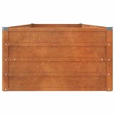 Verhoogde Plantenbak Cortenstaal 240x80x45 cm - 29% Korting