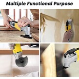 ENVENTOR Oscillating Multifunction Tool, 300W Oscillating Tools, 6 Variable Speeds 15000-22000RPM, 3° Oscillating Angle, 28 Accessories, Multi Oscillating Tool for Cutting, Sanding, Scraping, Sawing