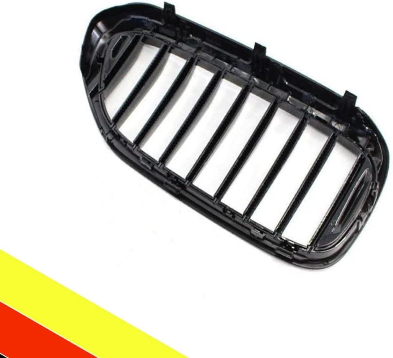 Niergrille Sport Glanzend Zwart Enkele Brug voor BMW 5 Serie G30 G31 (2017-2020) 528LI 530LI 540LI ABS