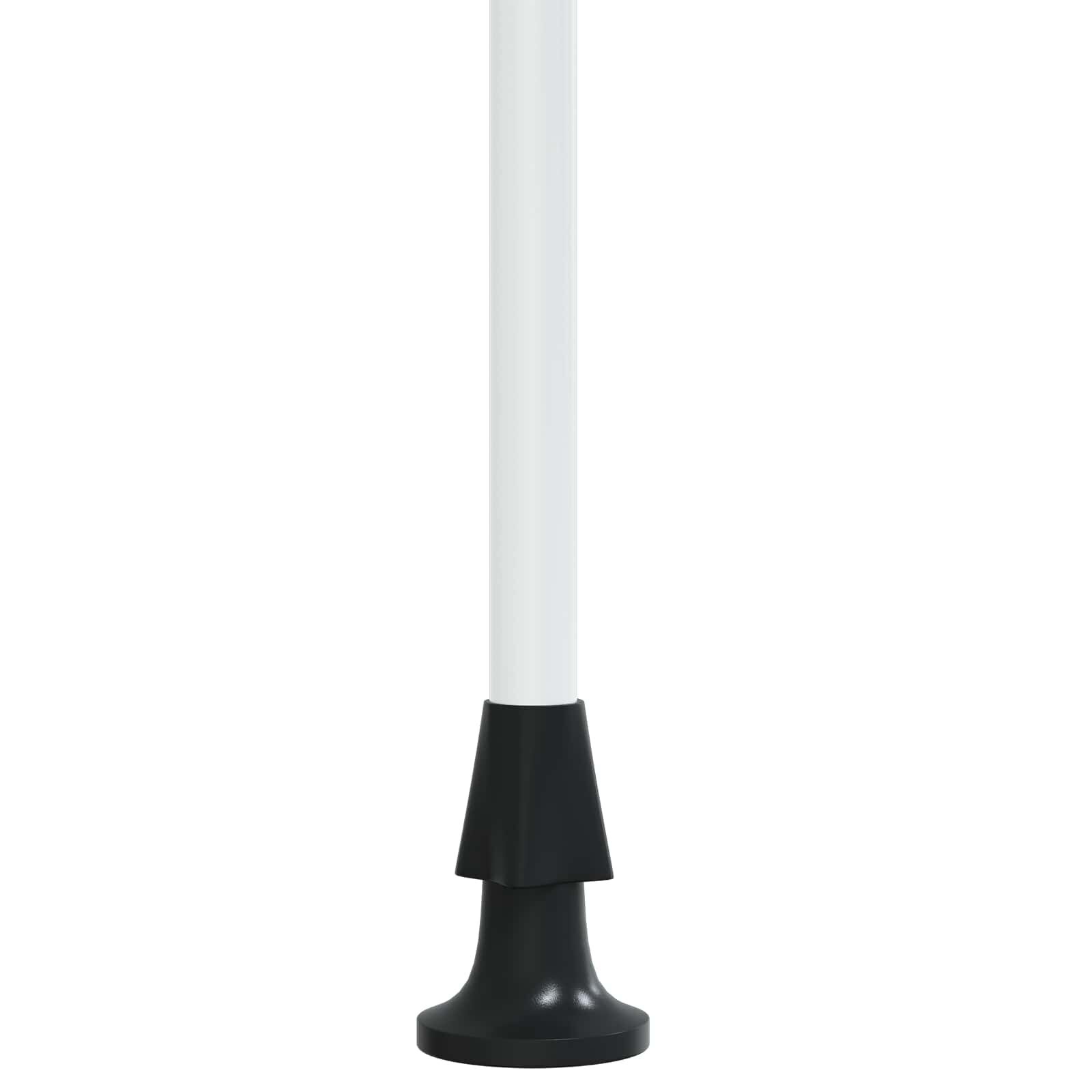 vidaXL Handmatig uitschuifbare luifel Beige 100 cm