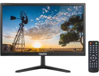 Computermonitor, 50,8 cm (20 inch), 1600 x 900, led-display, CCTV, met VGA/HDMI/AV/BNC/USB, geïntegreerde luidspreker, 5 ms responstijd, 60 Hz, VESA monteerbaar