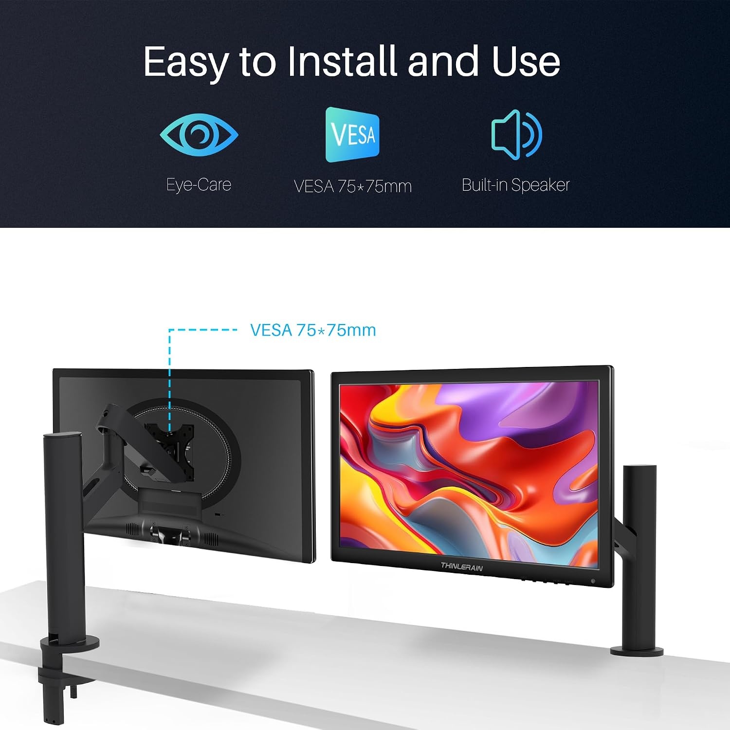 17" HD+ PC Monitor | 1600x900 | 5ms | Zwart met 59% Korting