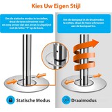 SereneLife Danspaal – Dansstang- Paaldans- Draagbaar, Verwijderbaar en Verstelbaar-Perfect voor Training, Dans & Oefeningen
