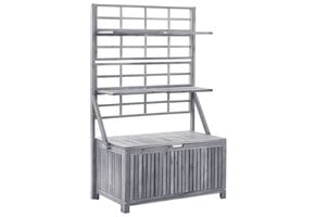 Acaciahout Opbergbox met Latwerk - 35% Korting!