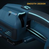 U.S. Solid Elektrische omsnoeringsmachine met lcd-scherm voor 13-16 mm PP PET-banden, 2 x 4000 mAh automatische accu-omsnoeringsapparaat voor boxen en pallets