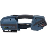 U.S. Solid Elektrische omsnoeringsmachine met lcd-scherm voor 13-16 mm PP PET-banden, 2 x 4000 mAh automatische accu-omsnoeringsapparaat voor boxen en pallets