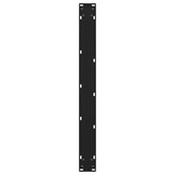 vidaXL Eettafelpoten 2 st V-vormig 70x(72-73,3) cm staal zwart
