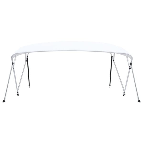 vidaXL Biminitop 4-boogs 243x(230-244)x137 cm wit