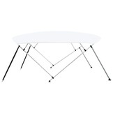 vidaXL Biminitop 4-boogs 243x(230-244)x137 cm wit